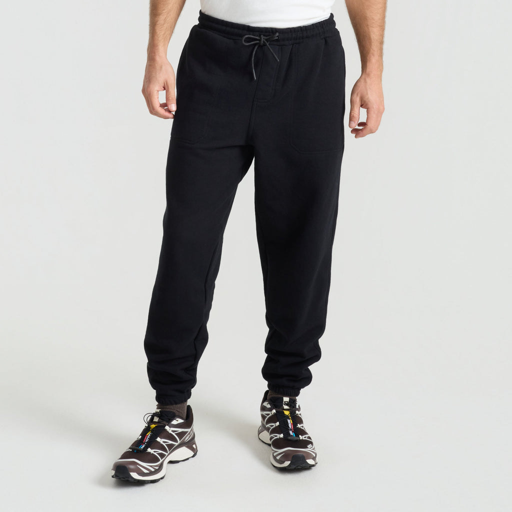 Bolo Fleece Hose — Schwarz