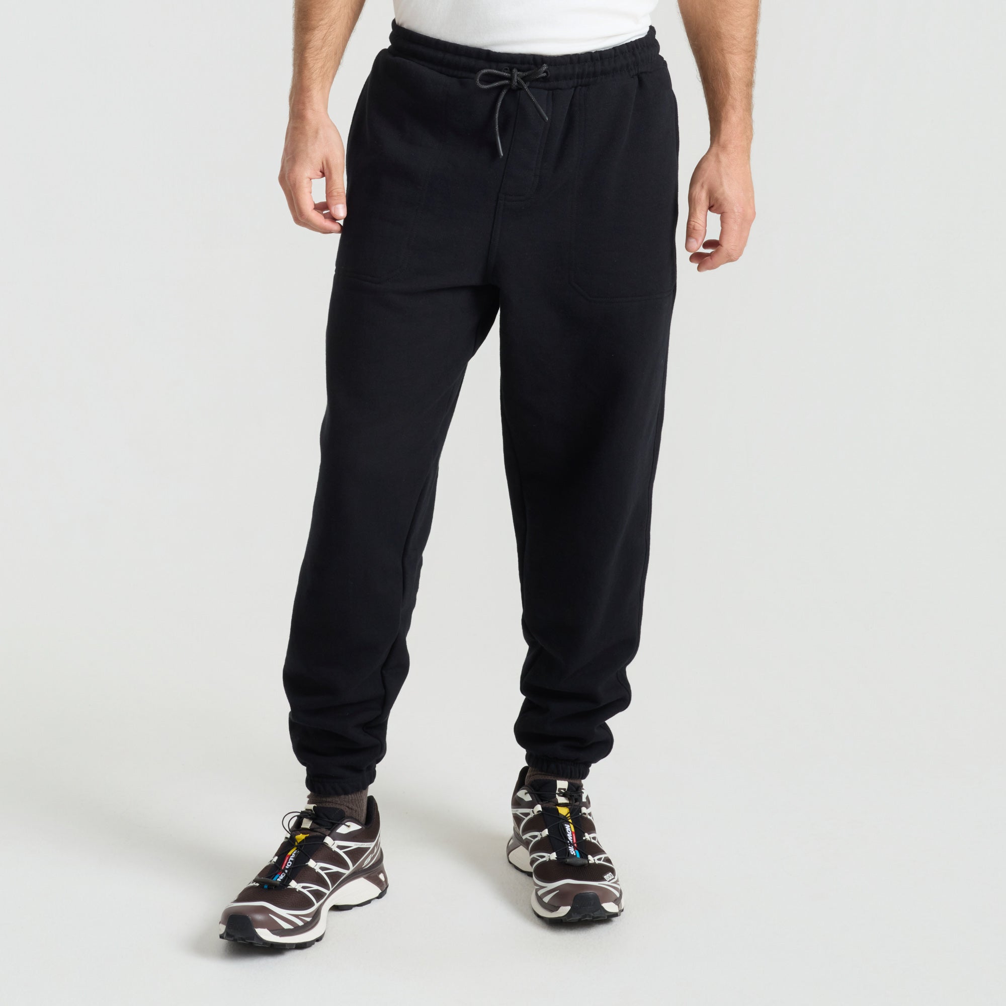 Bolo Fleece Hose — Schwarz
