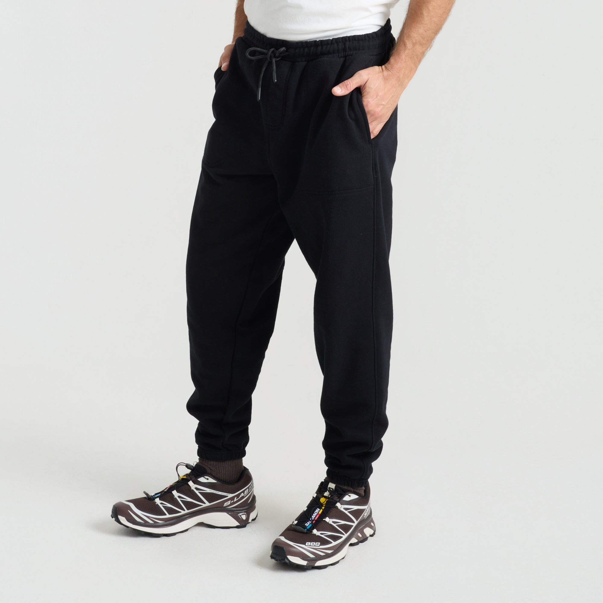 Bolo Fleece Hose — Schwarz