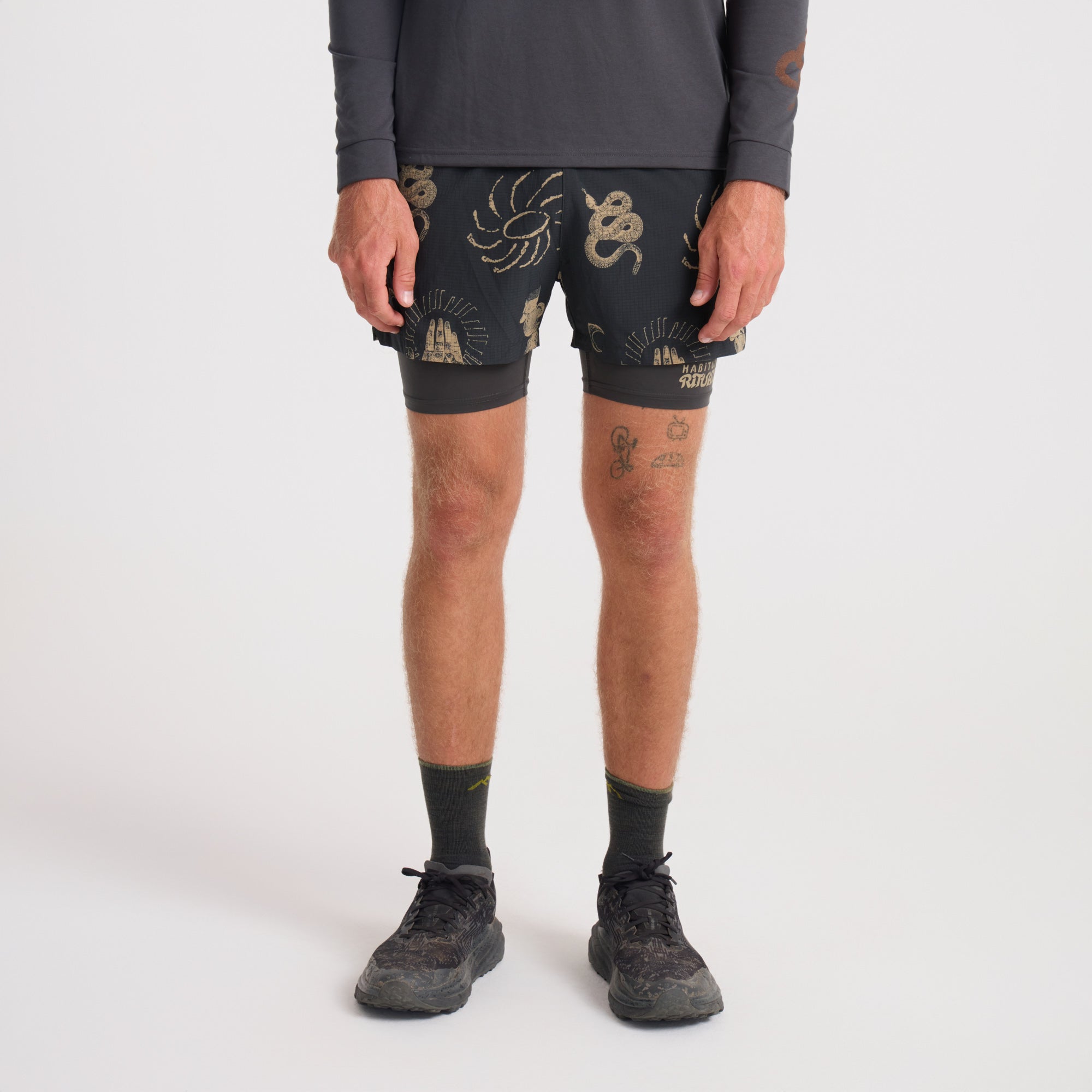 Bommer 3.5' Shorts - Onyx