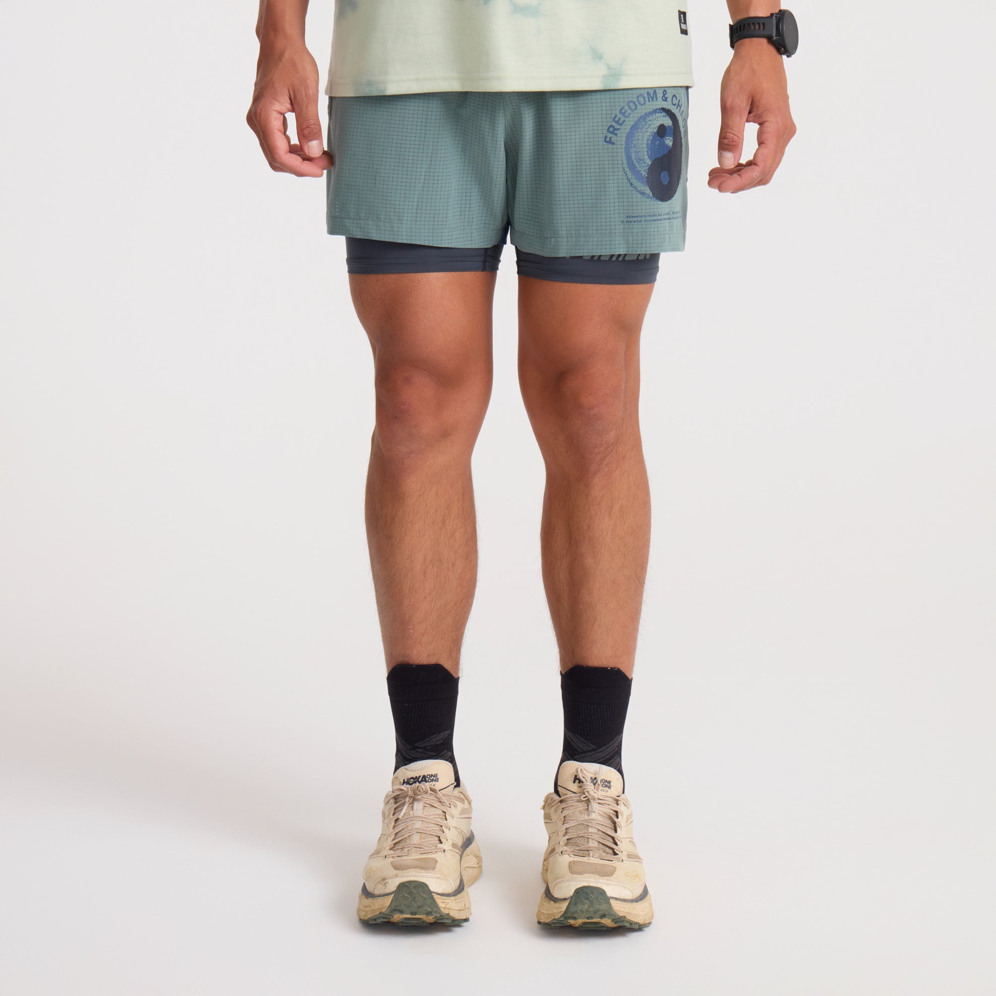 Bommer 3.5' Shorts - Schiefergrün