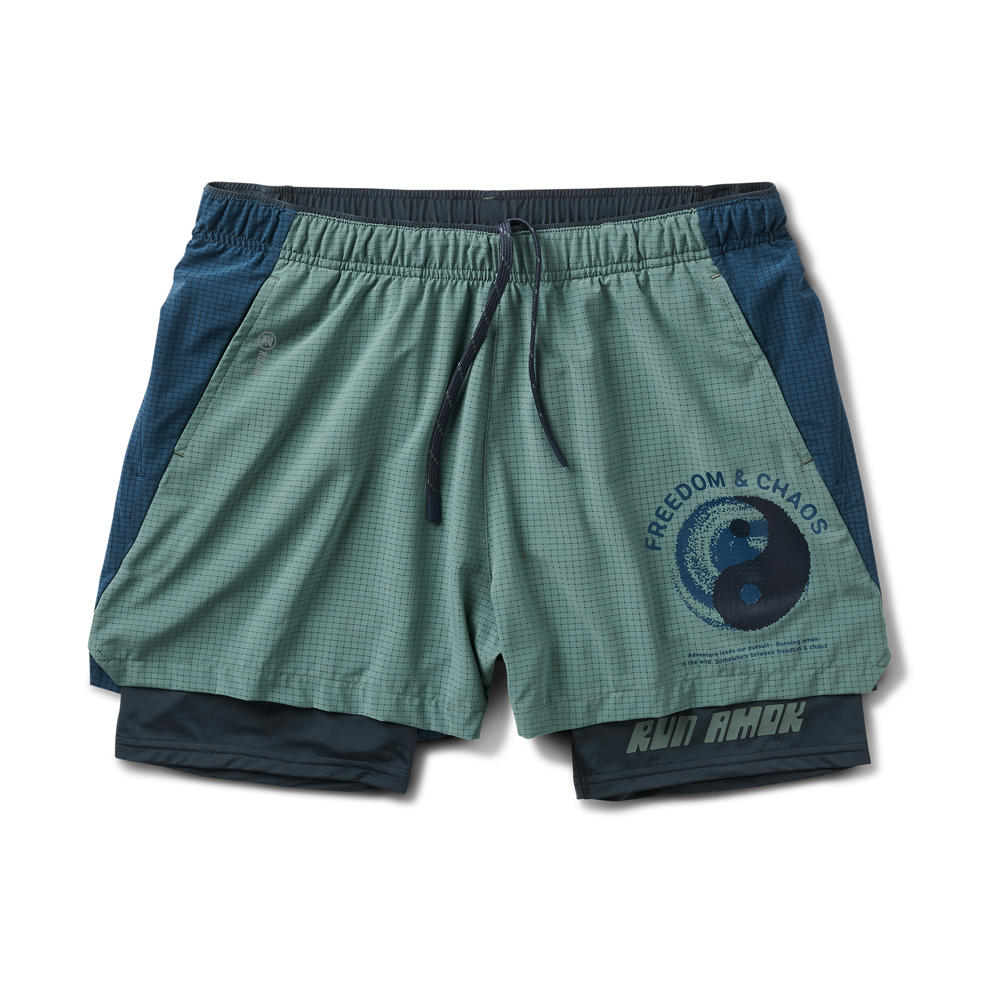 Bommer 3.5' Shorts - Schiefergrün