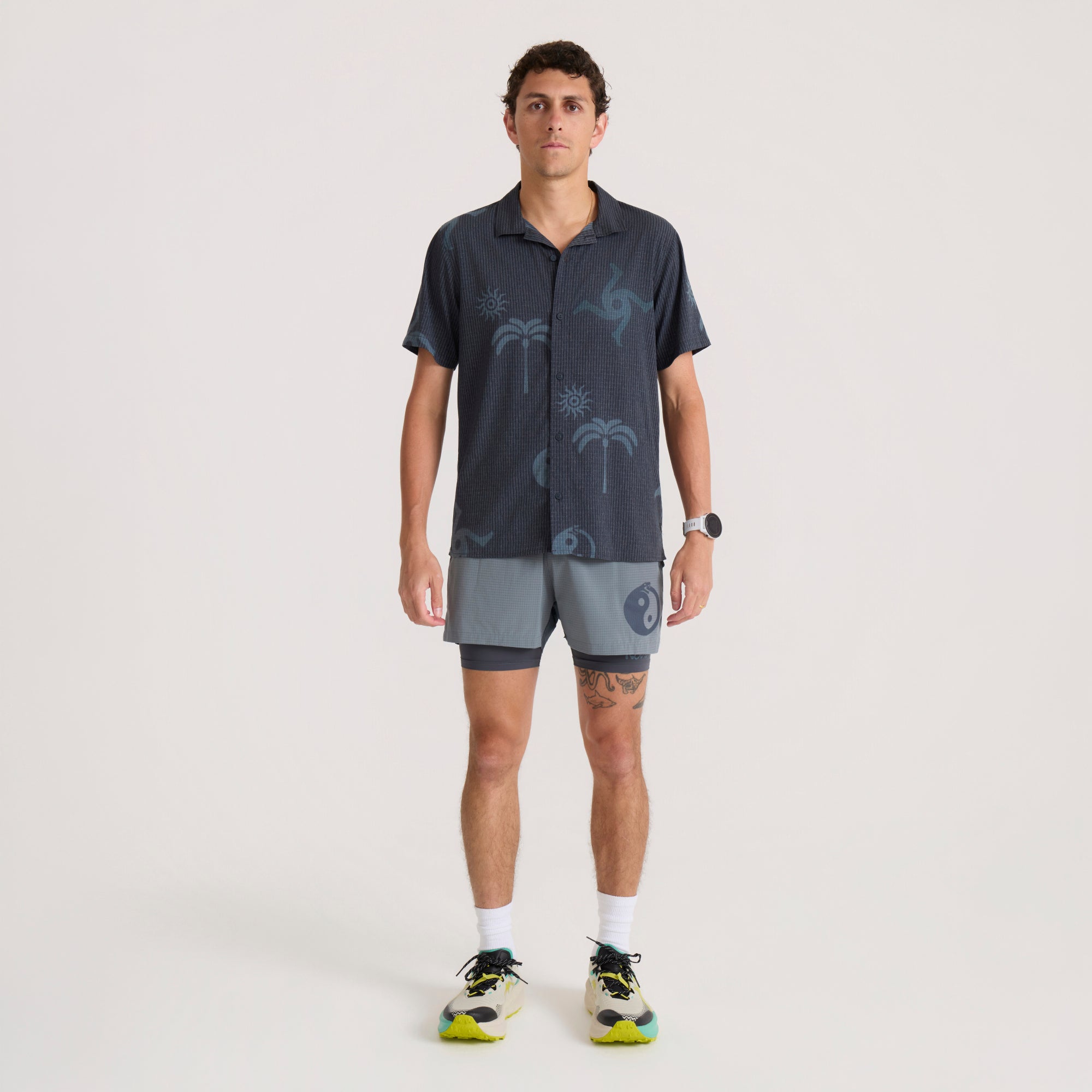 Bommer 3.5' Shorts - Schiefergrau
