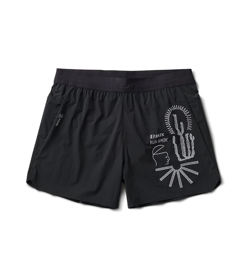 Alta 5' Shorts - Schwarz