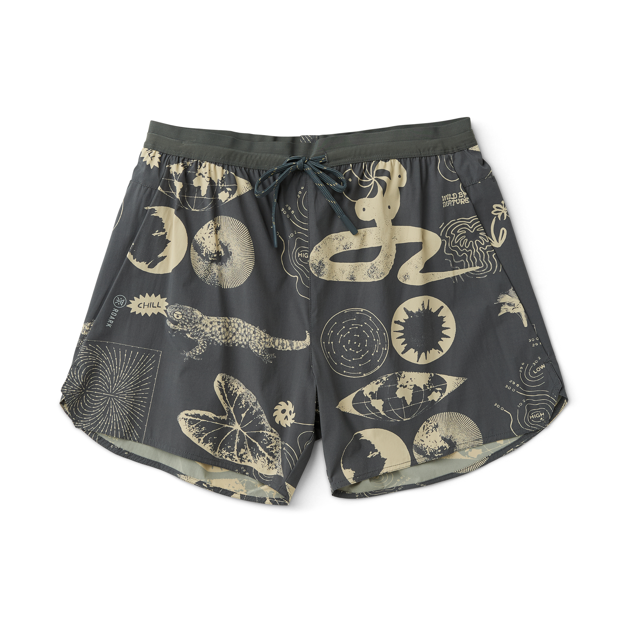 Alta 5' Shorts - Holzkohle