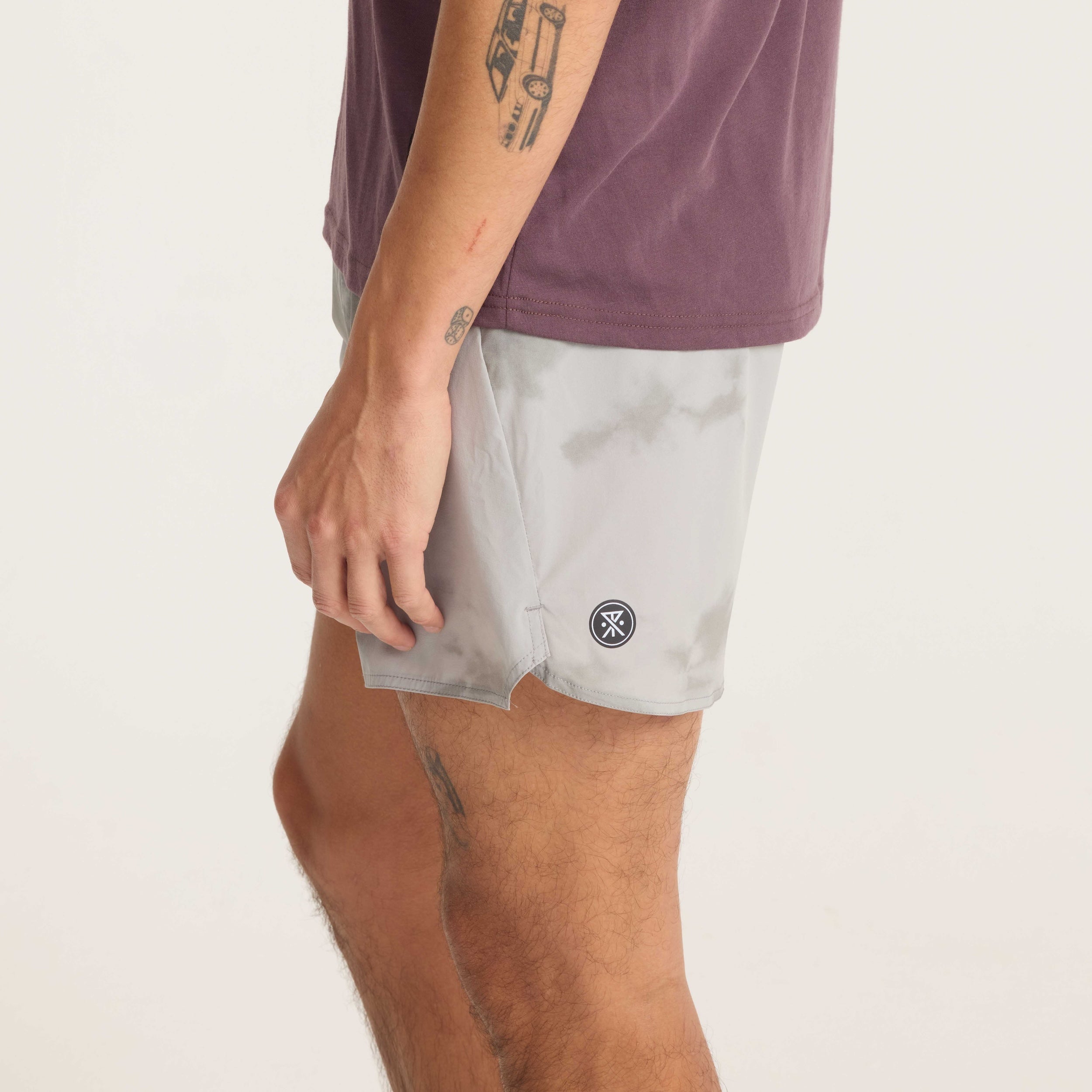 Alta 5' Shorts - Ghost Grau