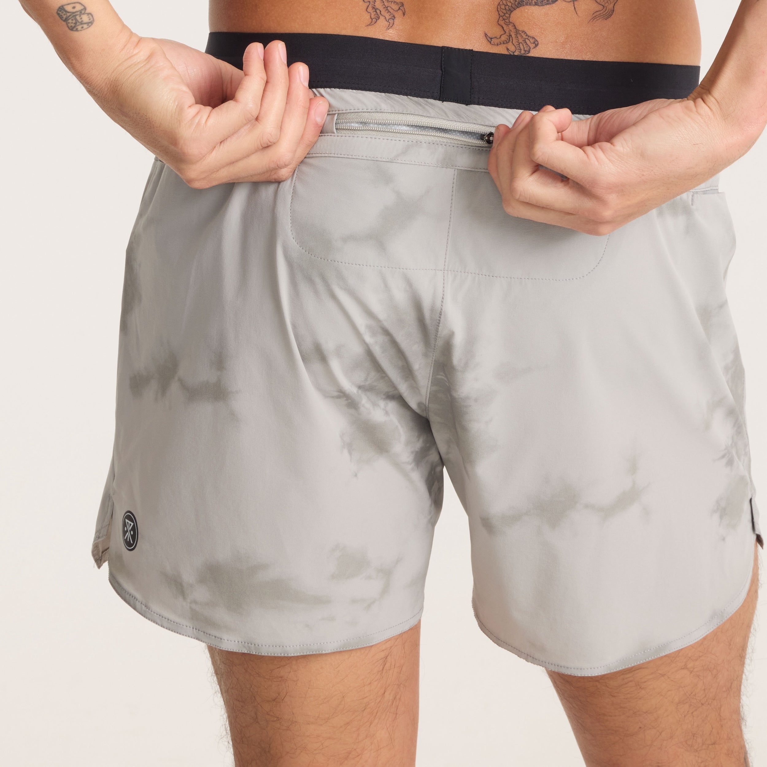 Alta 5' Shorts - Ghost Grau