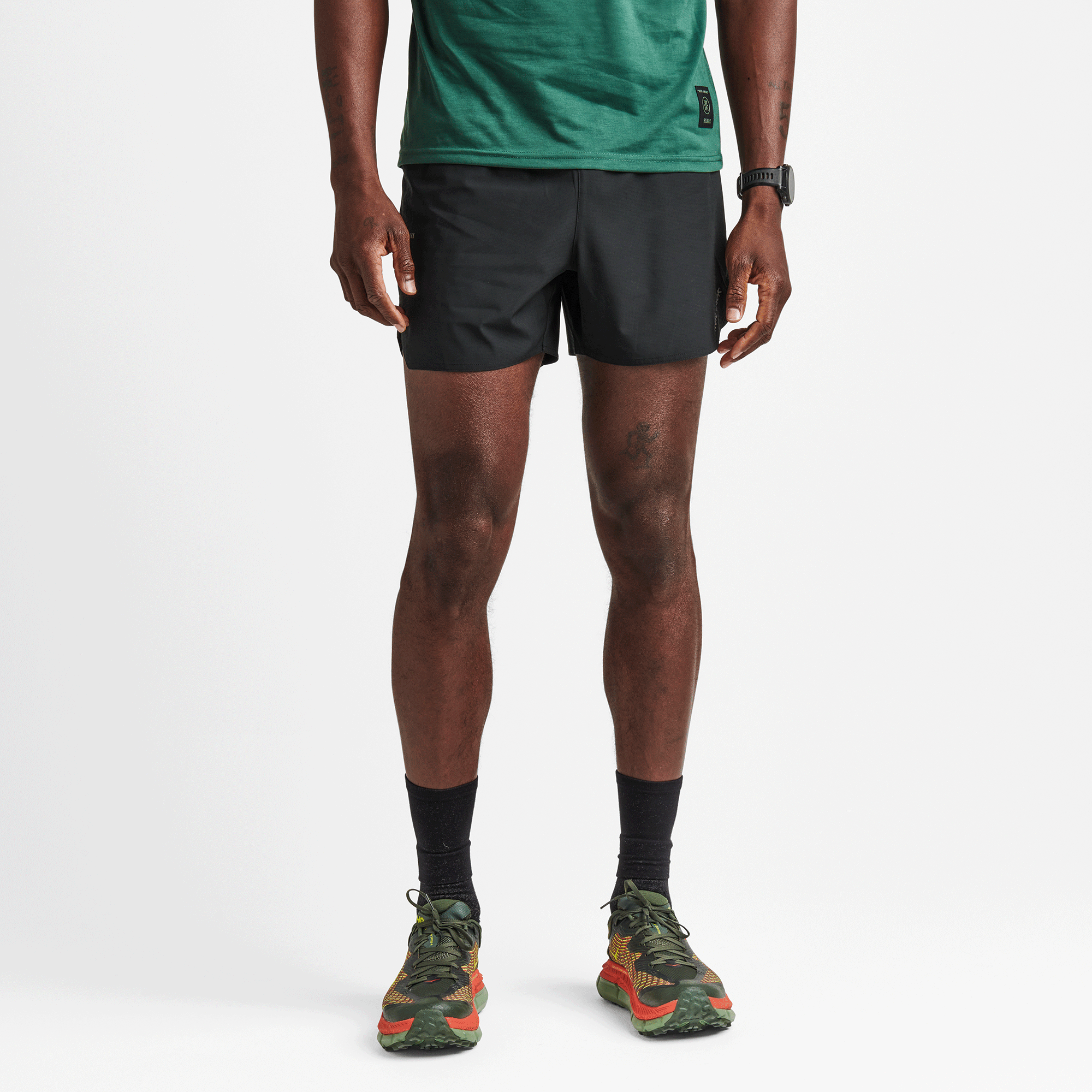 Baja 5' Shorts — Schwarz