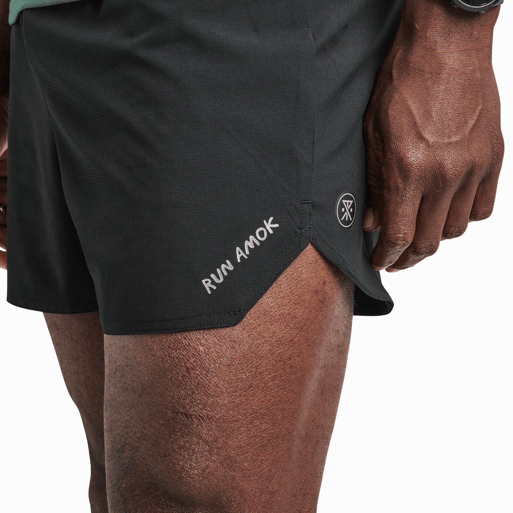 Baja 5' Shorts — Schwarz