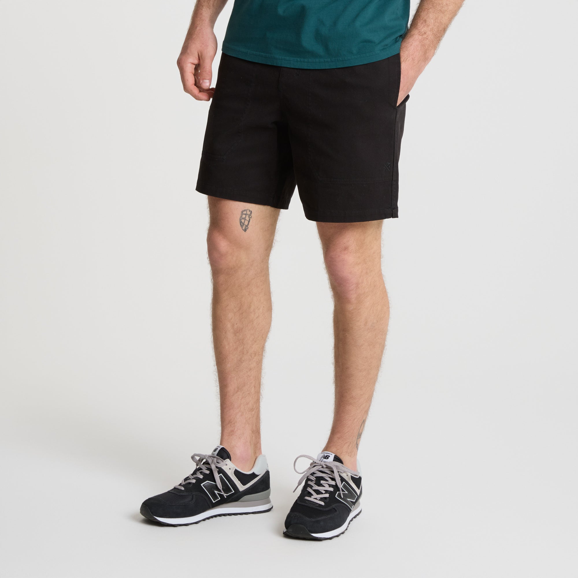 Made To Fade 7.5' Shorts für Washed Schwarz