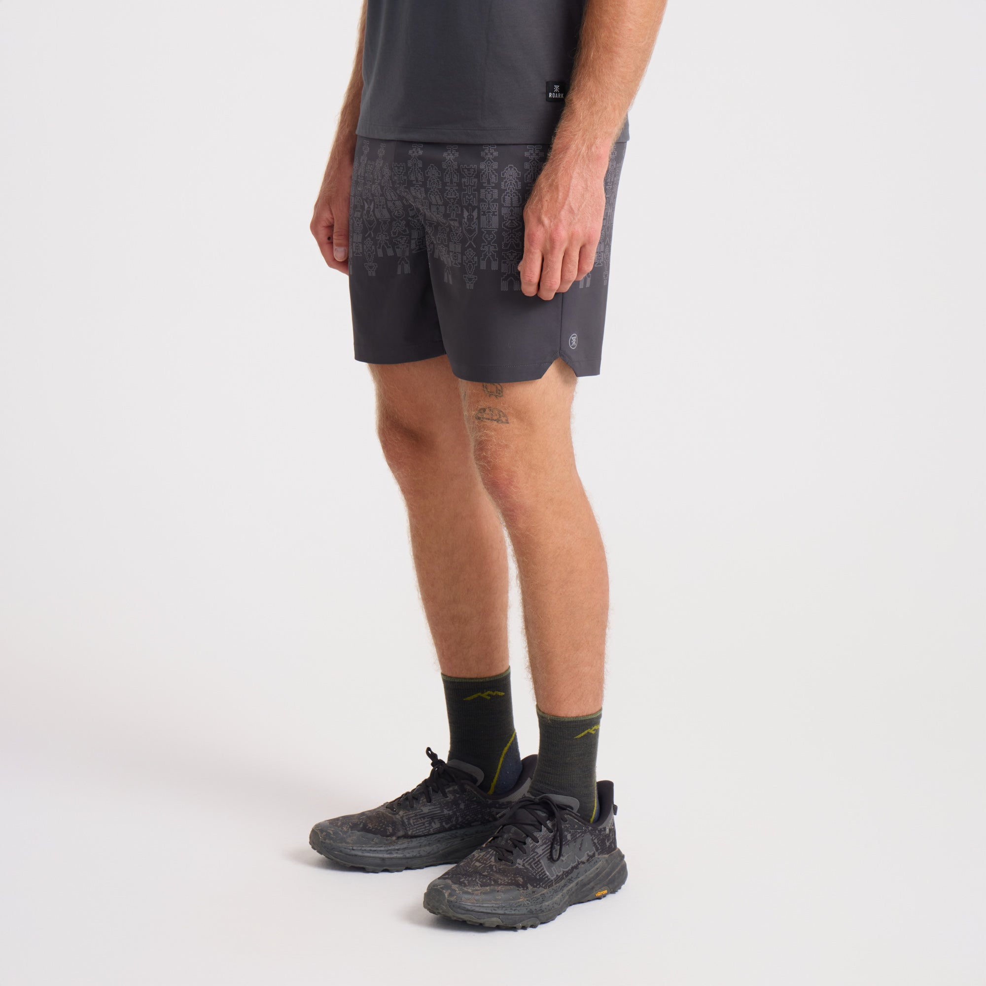 Serrano 7' Active Stretch Shorts - Kohle