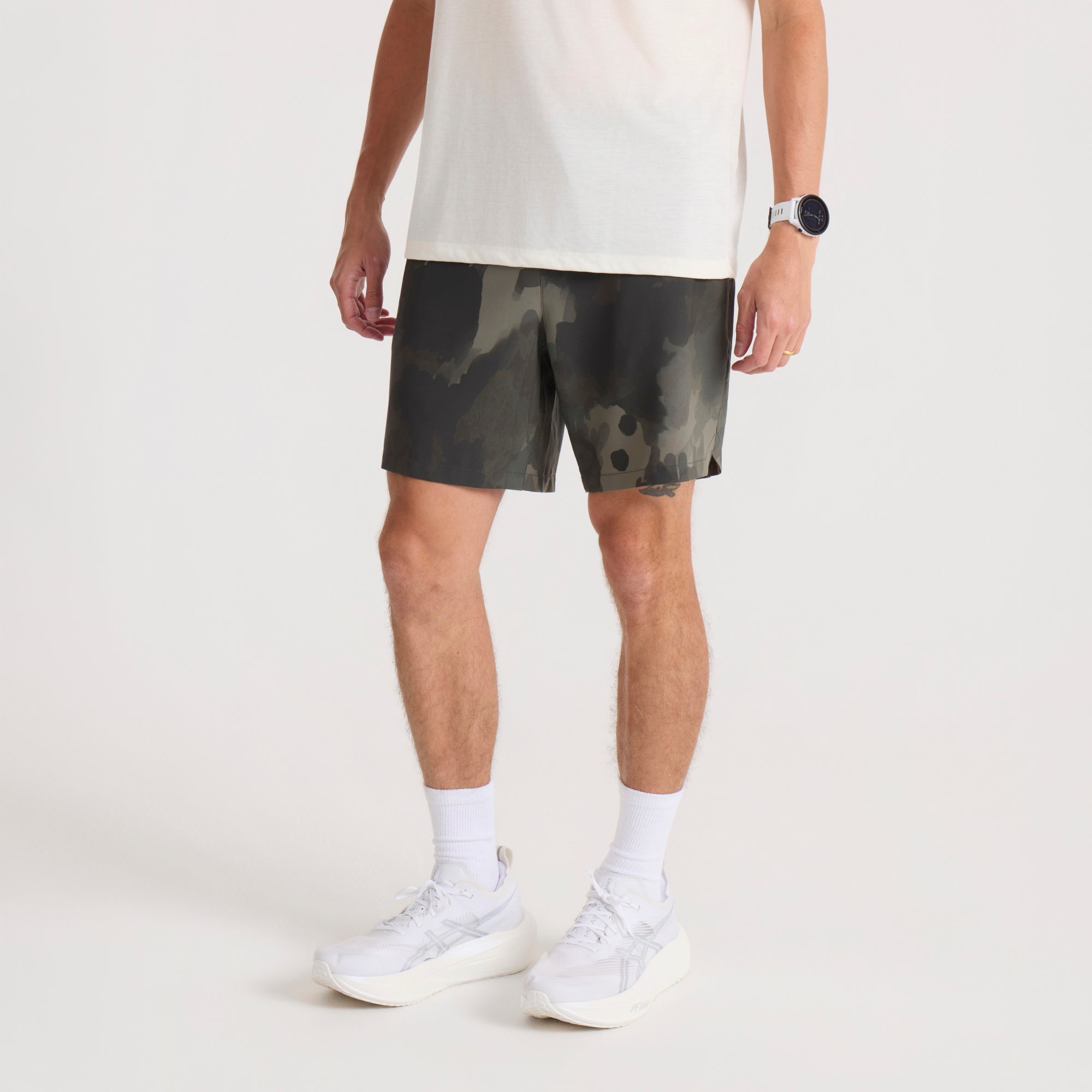 Serrano 7' Active Stretch Shorts - Camo