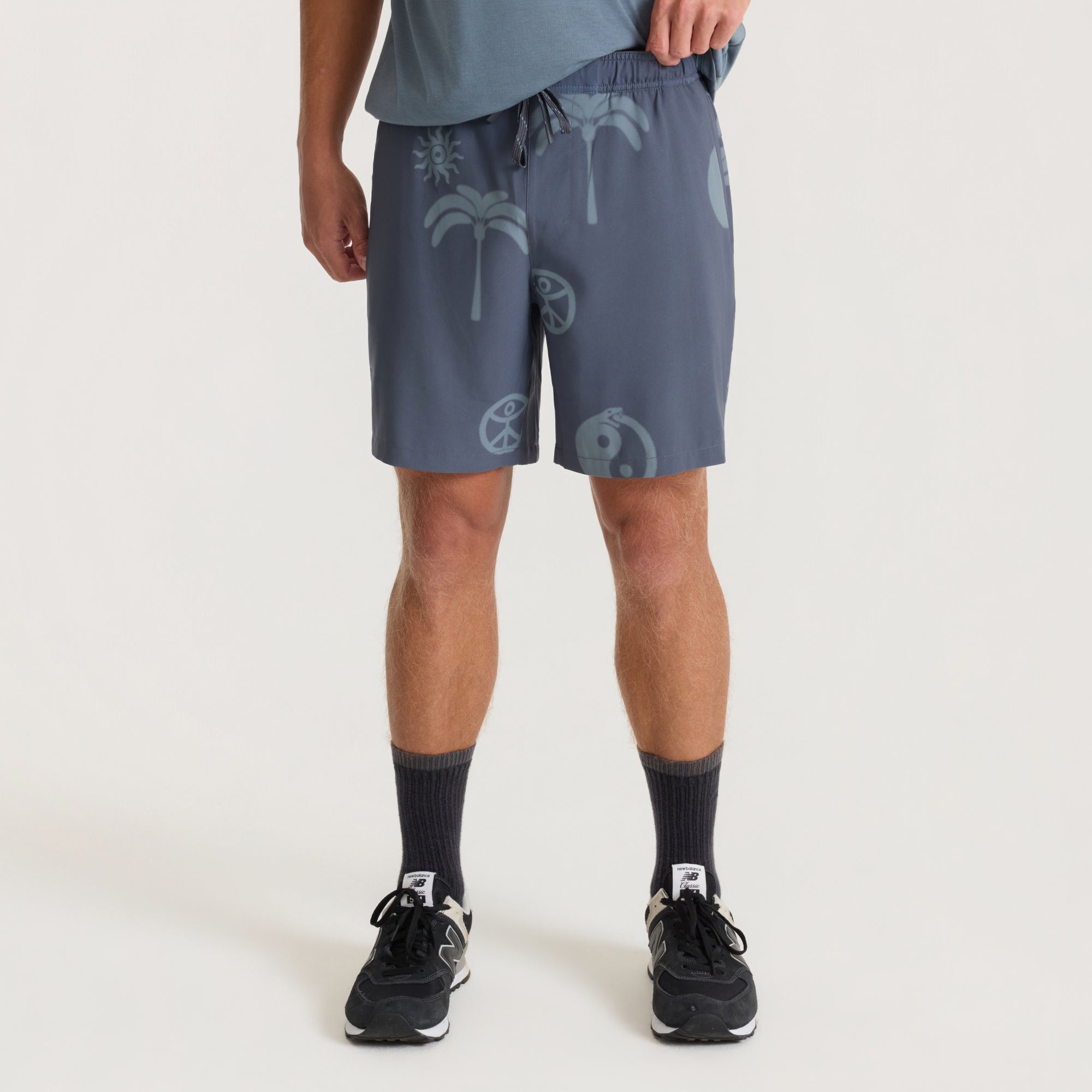 Serrano 7' Active Stretch Shorts - Ebony