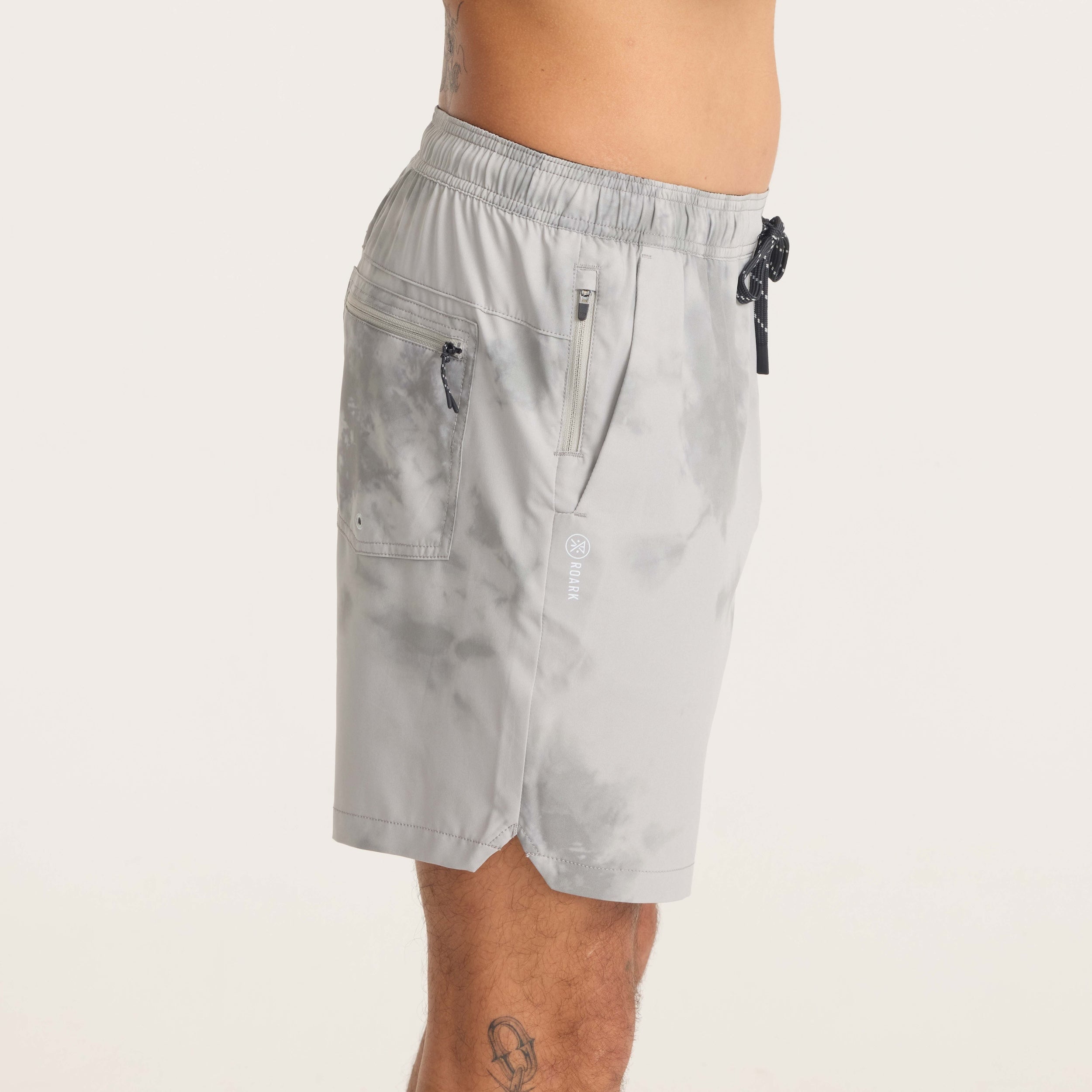 Serrano 7' Active Stretch Shorts - Ghost Grau