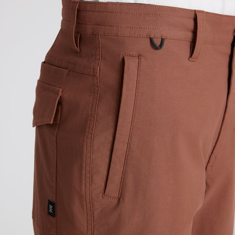 Layover Pro 8' Traveler Shorts - Rot Clay