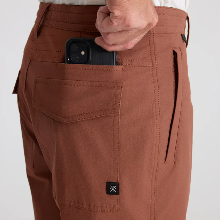 Layover Pro 8' Traveler Shorts - Rot Clay