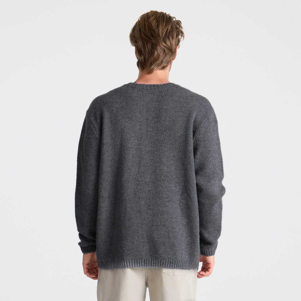 Nordsman Wool Sweater — Holzkohle