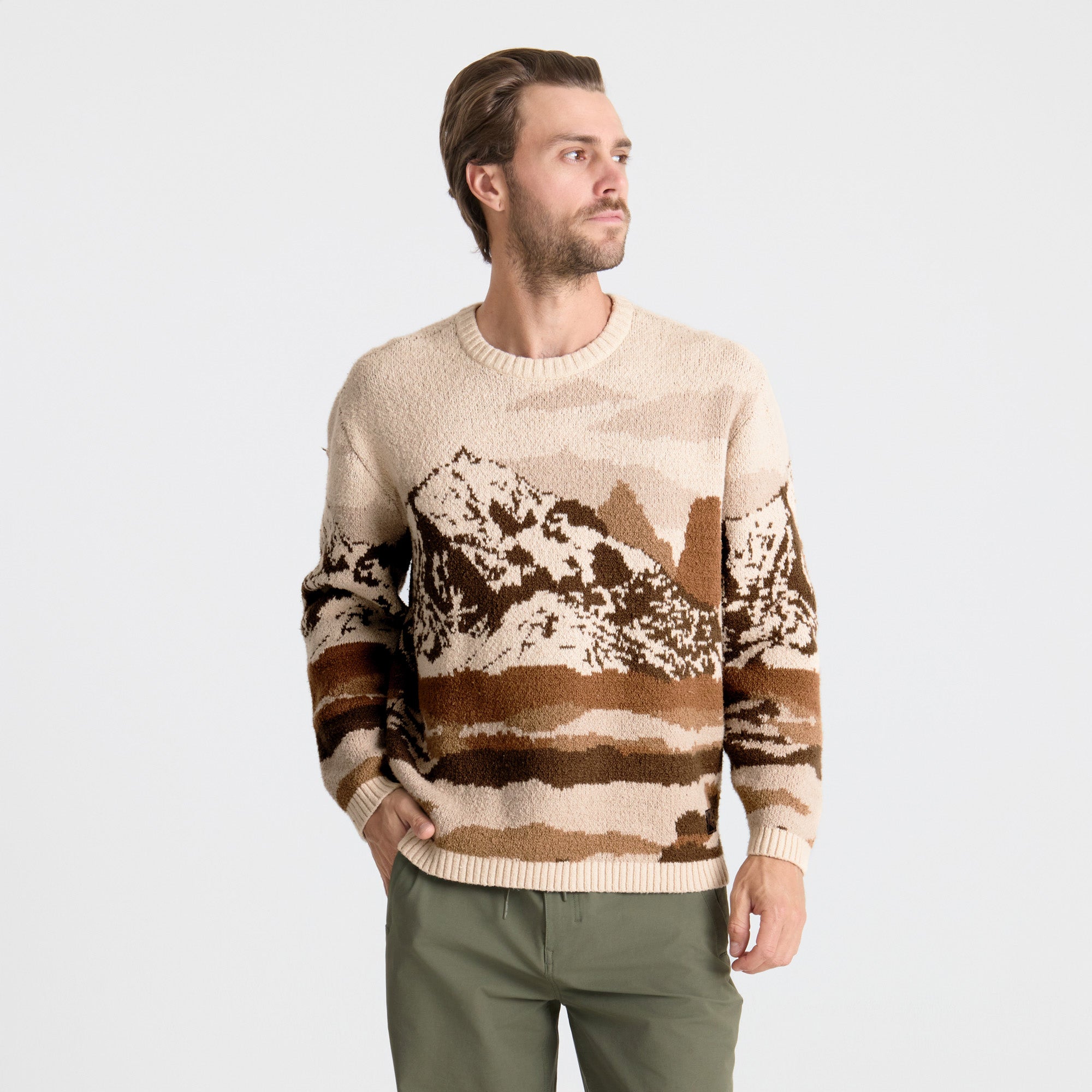 Tierra del Sur Sweater — Khaki