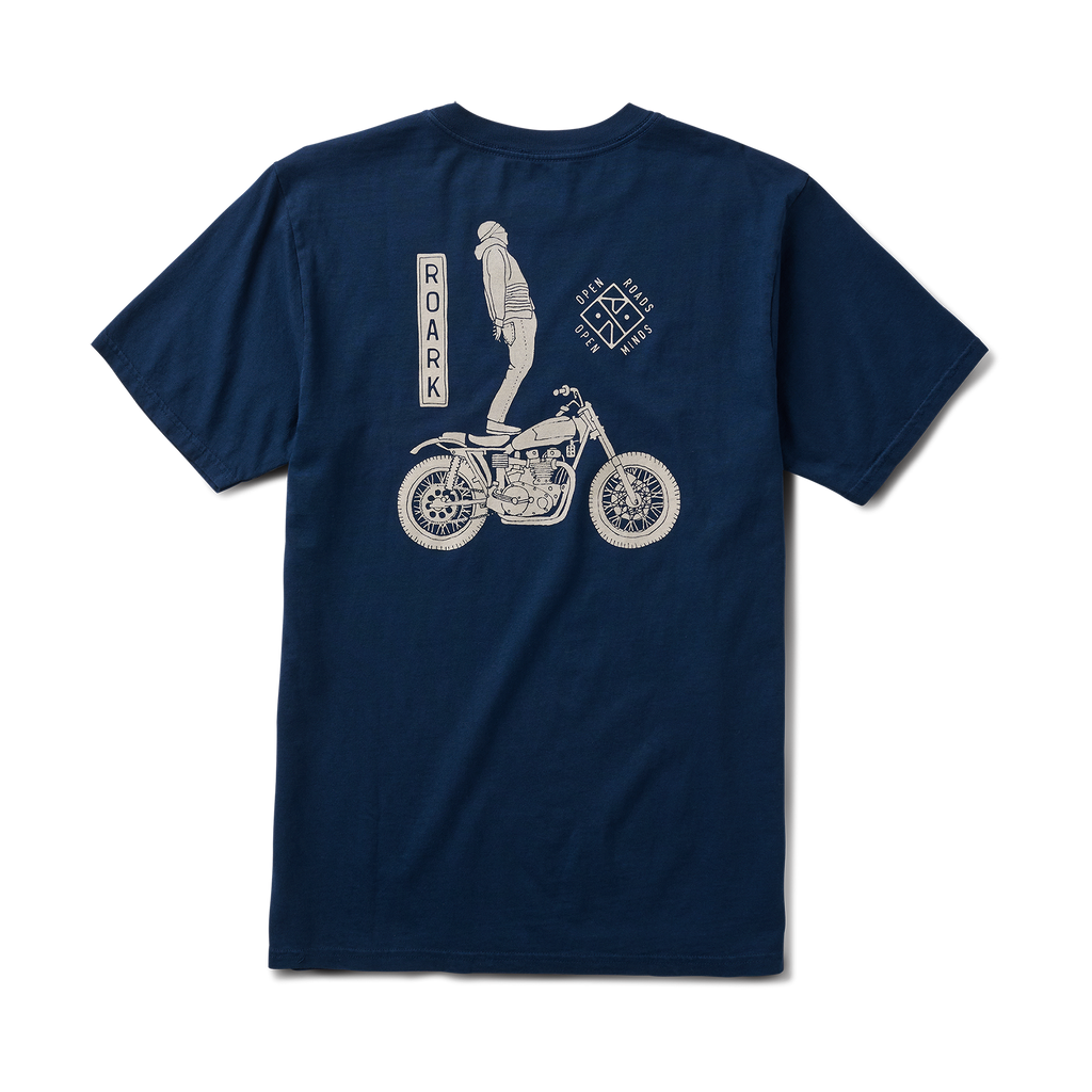 Ghostrider Premium-T-Shirt - Marine