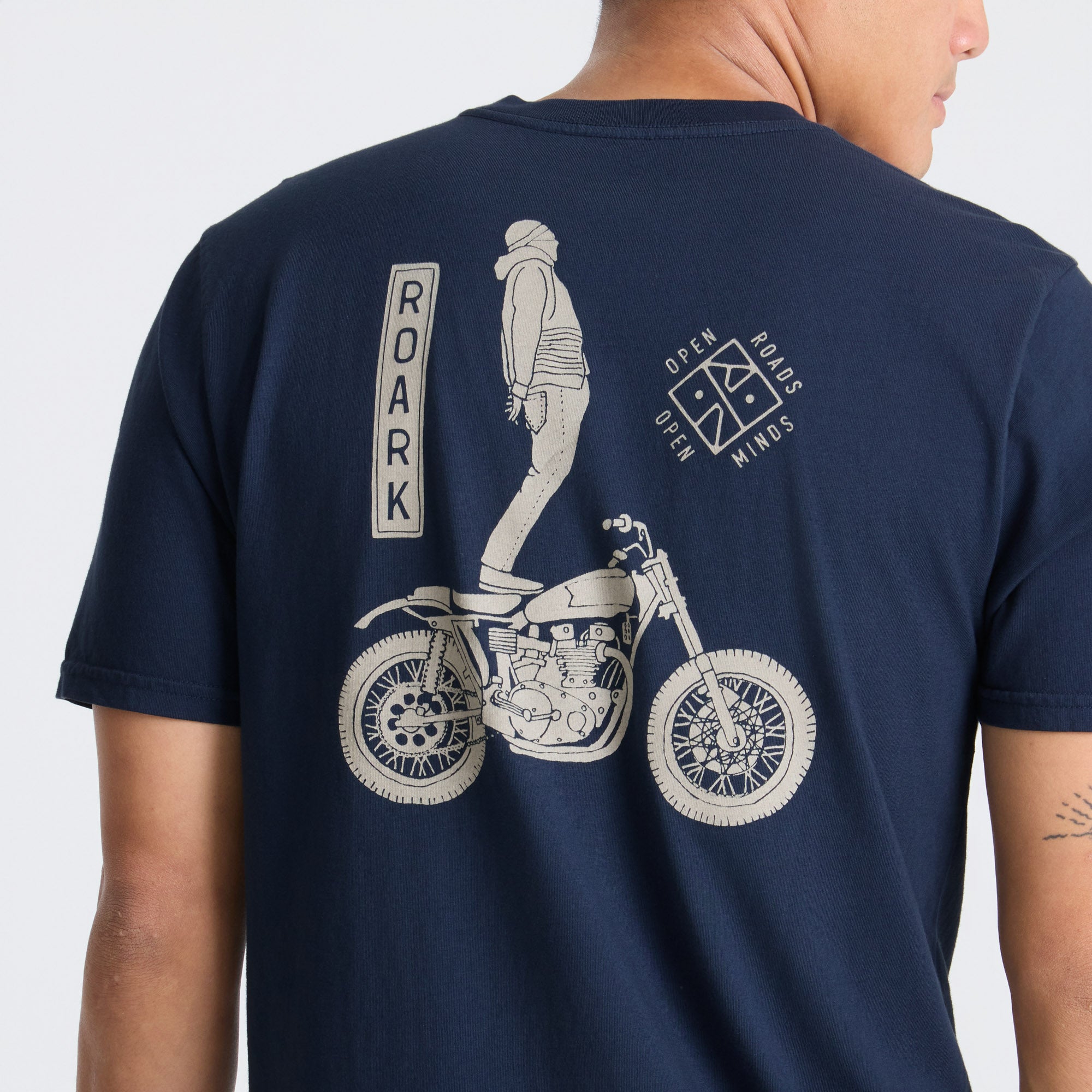 Ghostrider Premium-T-Shirt - Marine