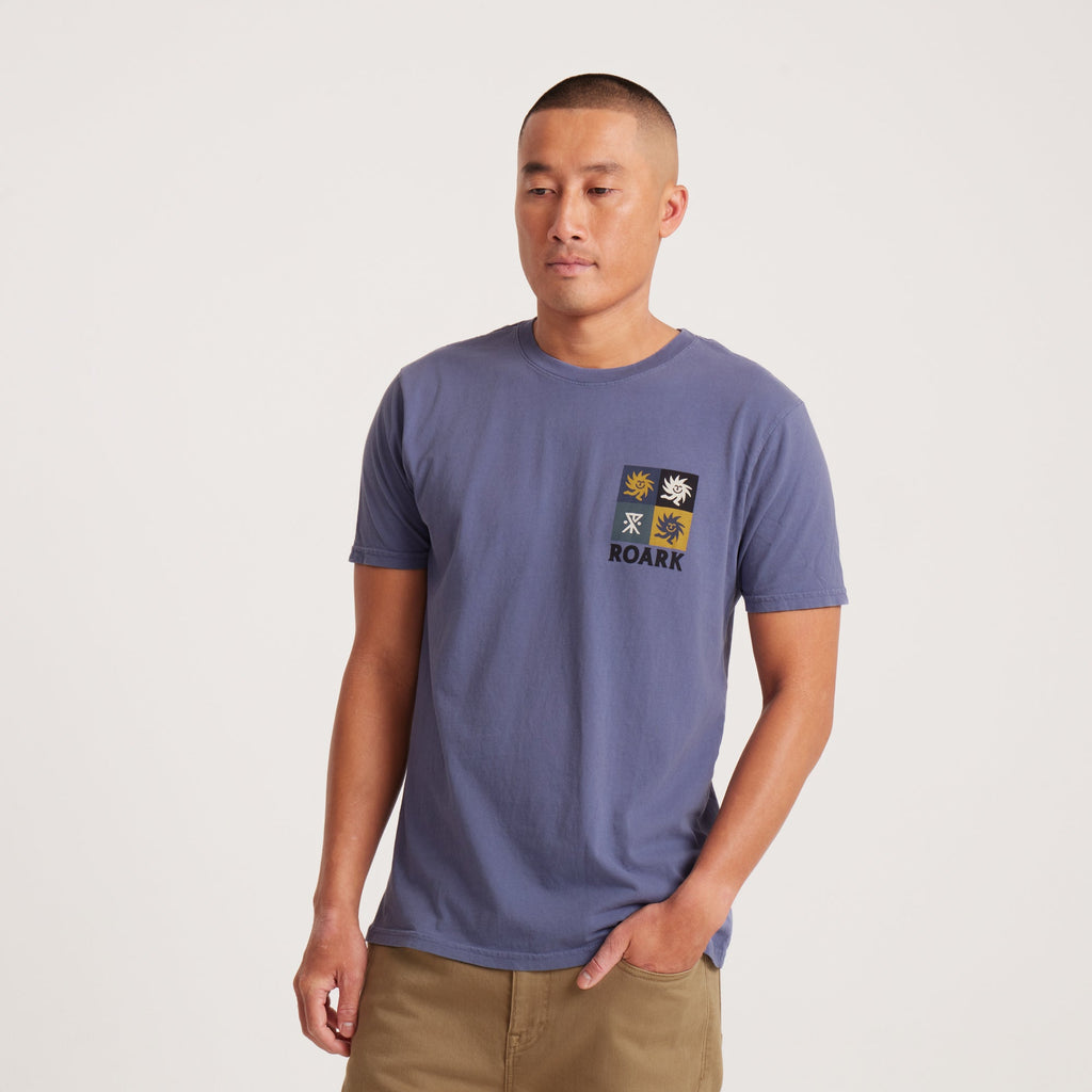 Forever Roaming Premium-T-Shirt - Schiefergrau