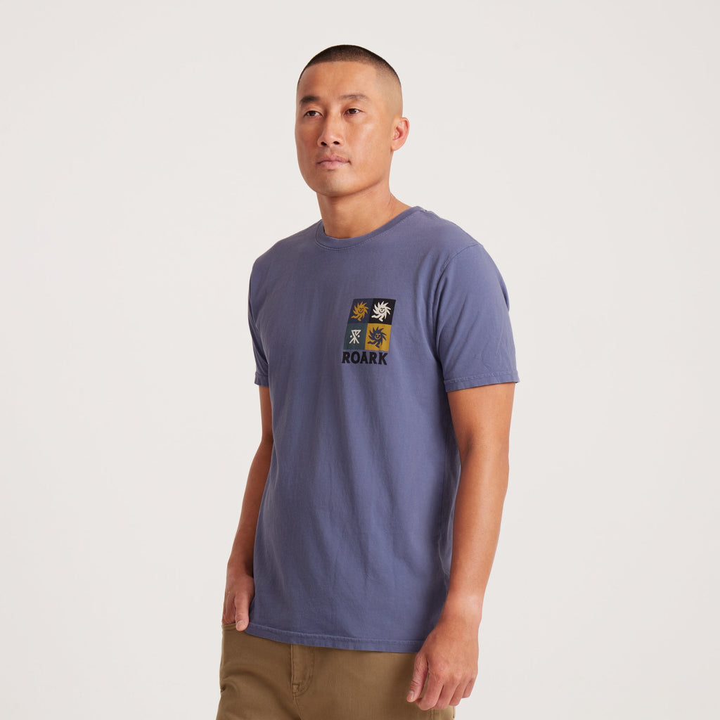 Forever Roaming Premium-T-Shirt - Schiefergrau
