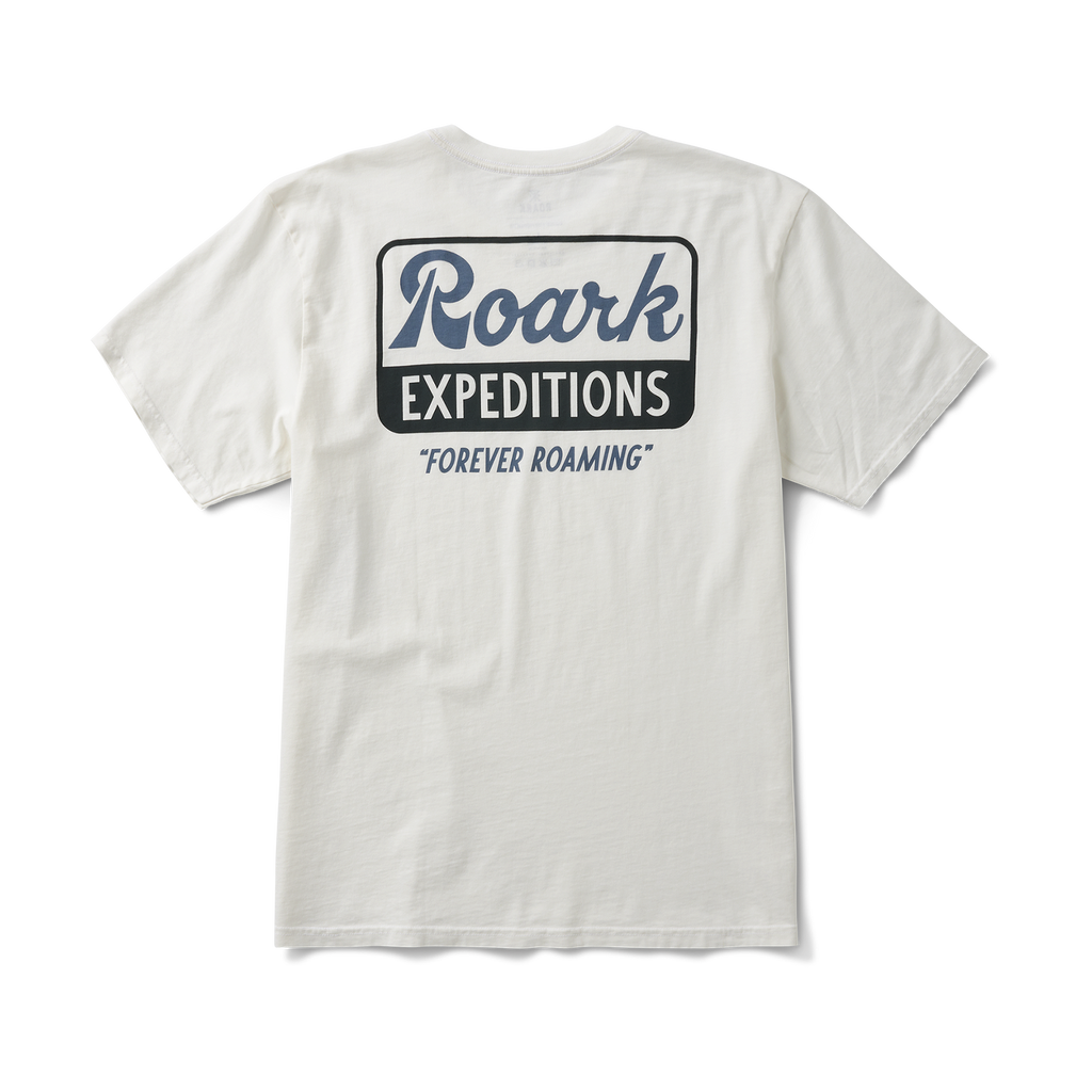 Expeditionen für immer Premium-T-Shirt - Cremeweiß