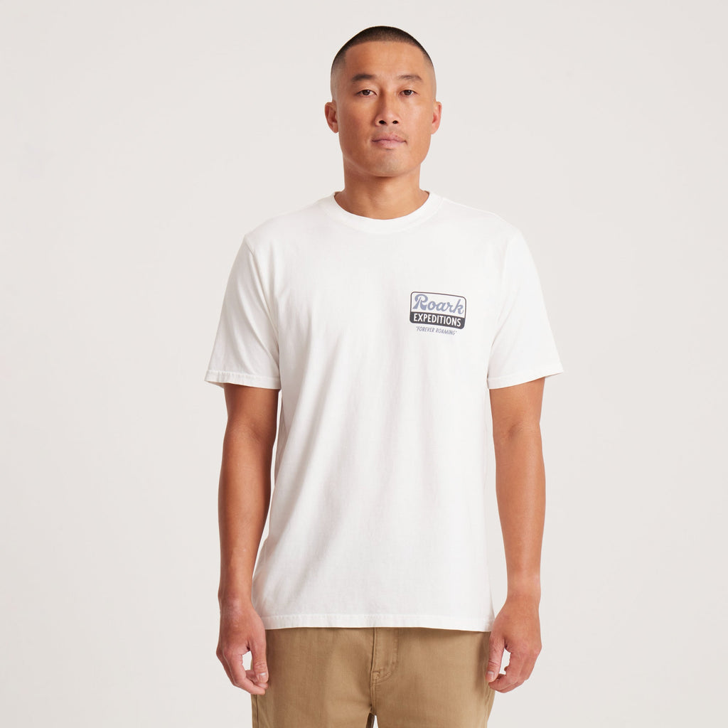 Expeditionen für immer Premium-T-Shirt - Cremeweiß