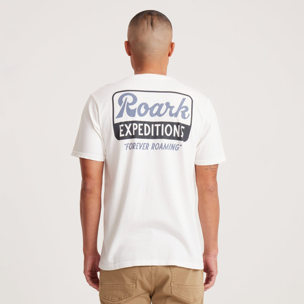 Expeditionen für immer Premium-T-Shirt - Cremeweiß