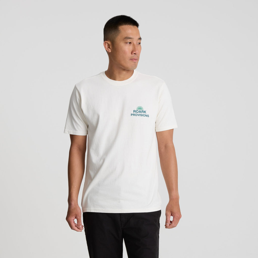 Roark Provisions Premium-T-Shirt - Cremeweiß