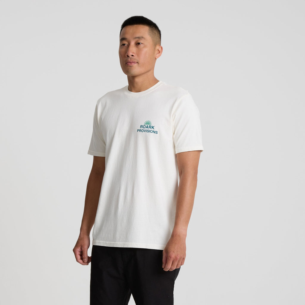 Roark Provisions Premium-T-Shirt - Cremeweiß