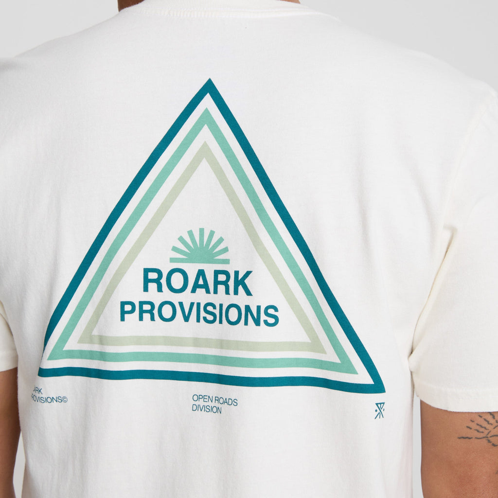 Roark Provisions Premium-T-Shirt - Cremeweiß
