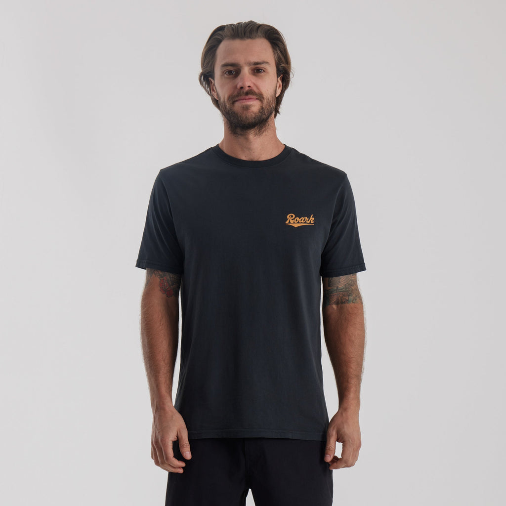 Diamond Script Premium-T-Shirt - Schwarz