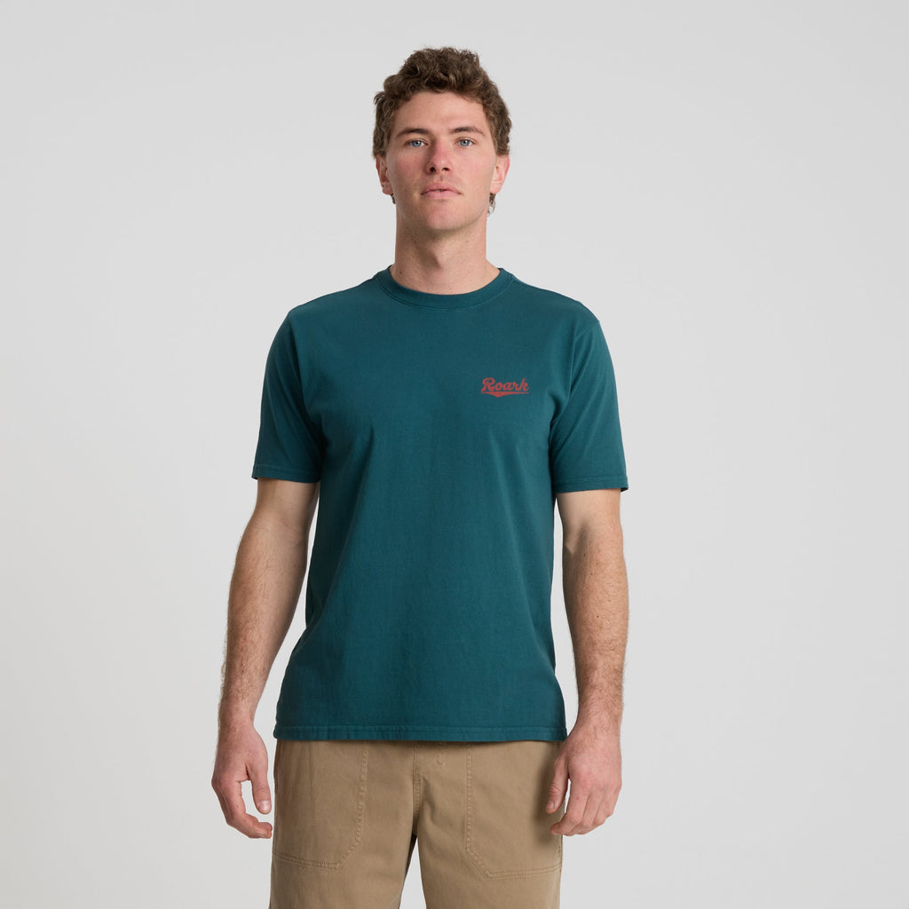 Diamond Script Premium-T-Shirt - Deep Sea