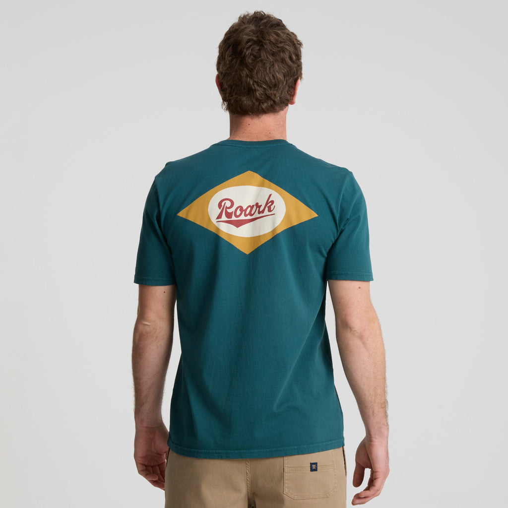 Diamond Script Premium-T-Shirt - Deep Sea