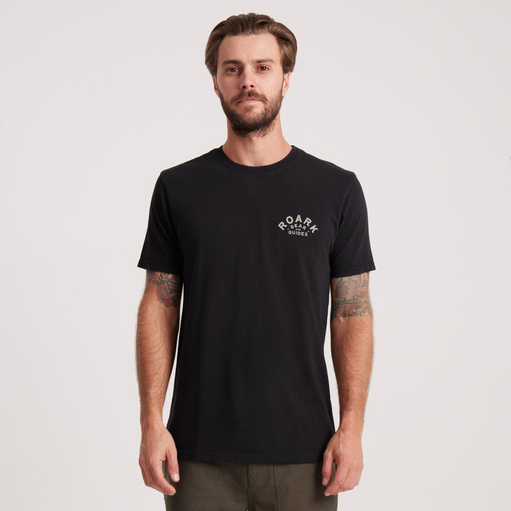 Gear & Guides Premium-T-Shirt - Schwarz
