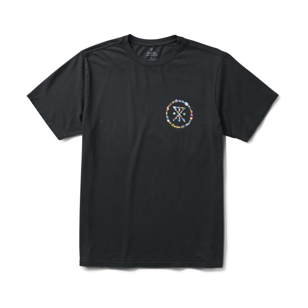 Opal Palm Premium-T-Shirt - Schwarz