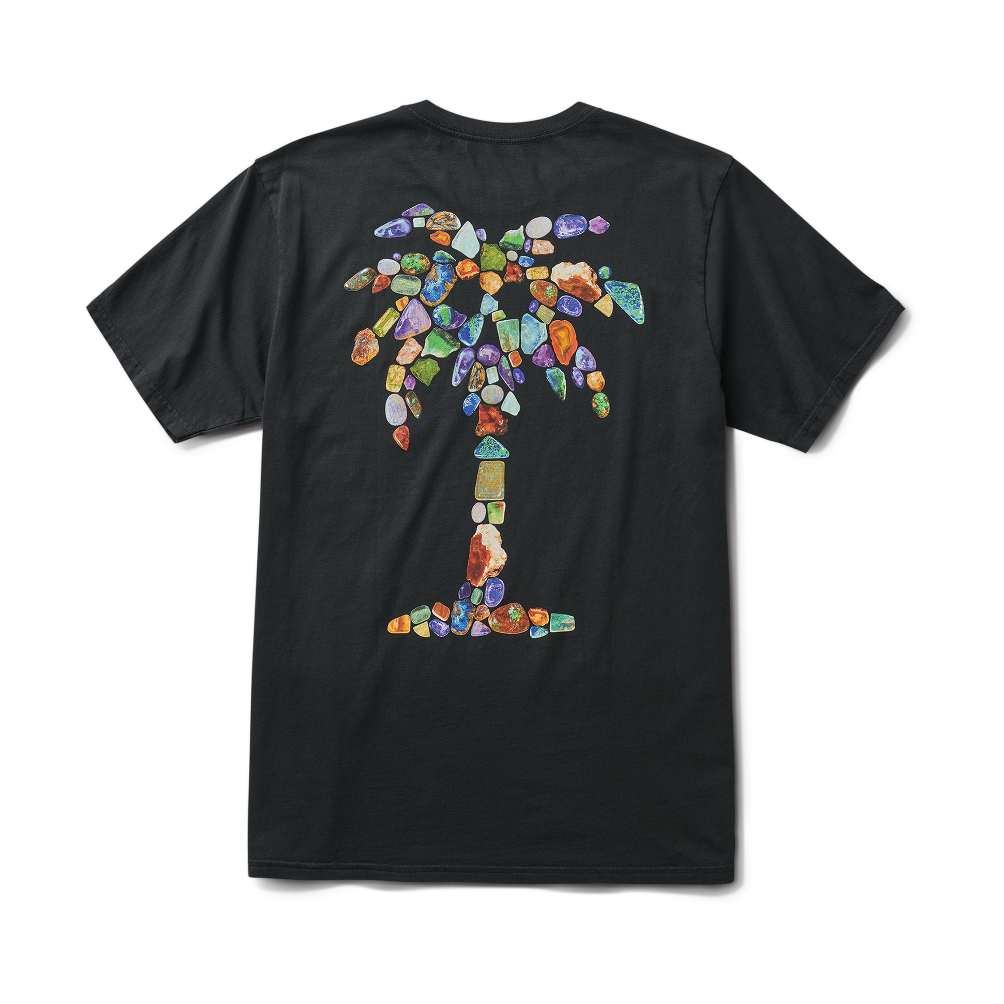 Opal Palm Premium-T-Shirt - Schwarz