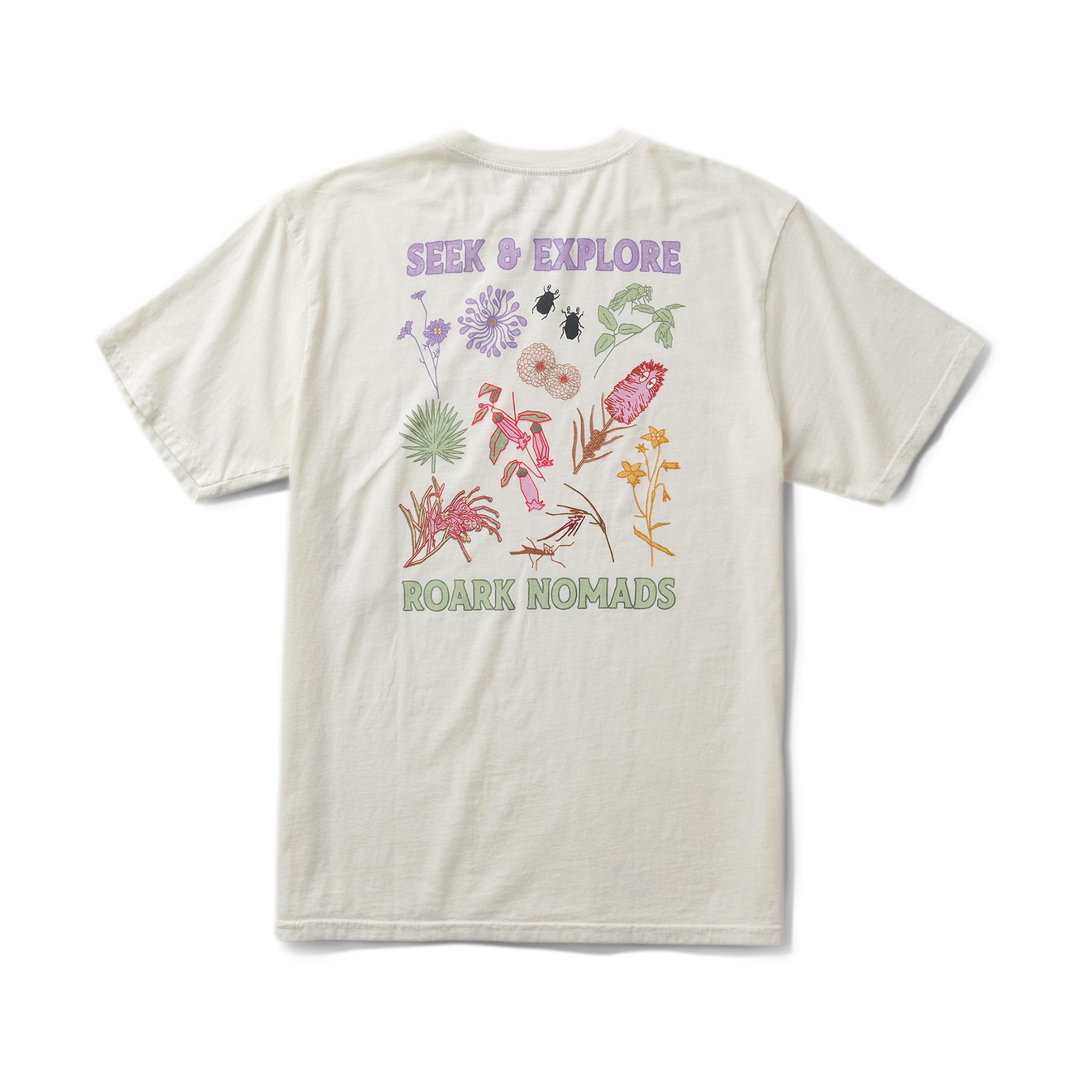 Seek & Explore Premium-T-Shirt - Cremeweiß
