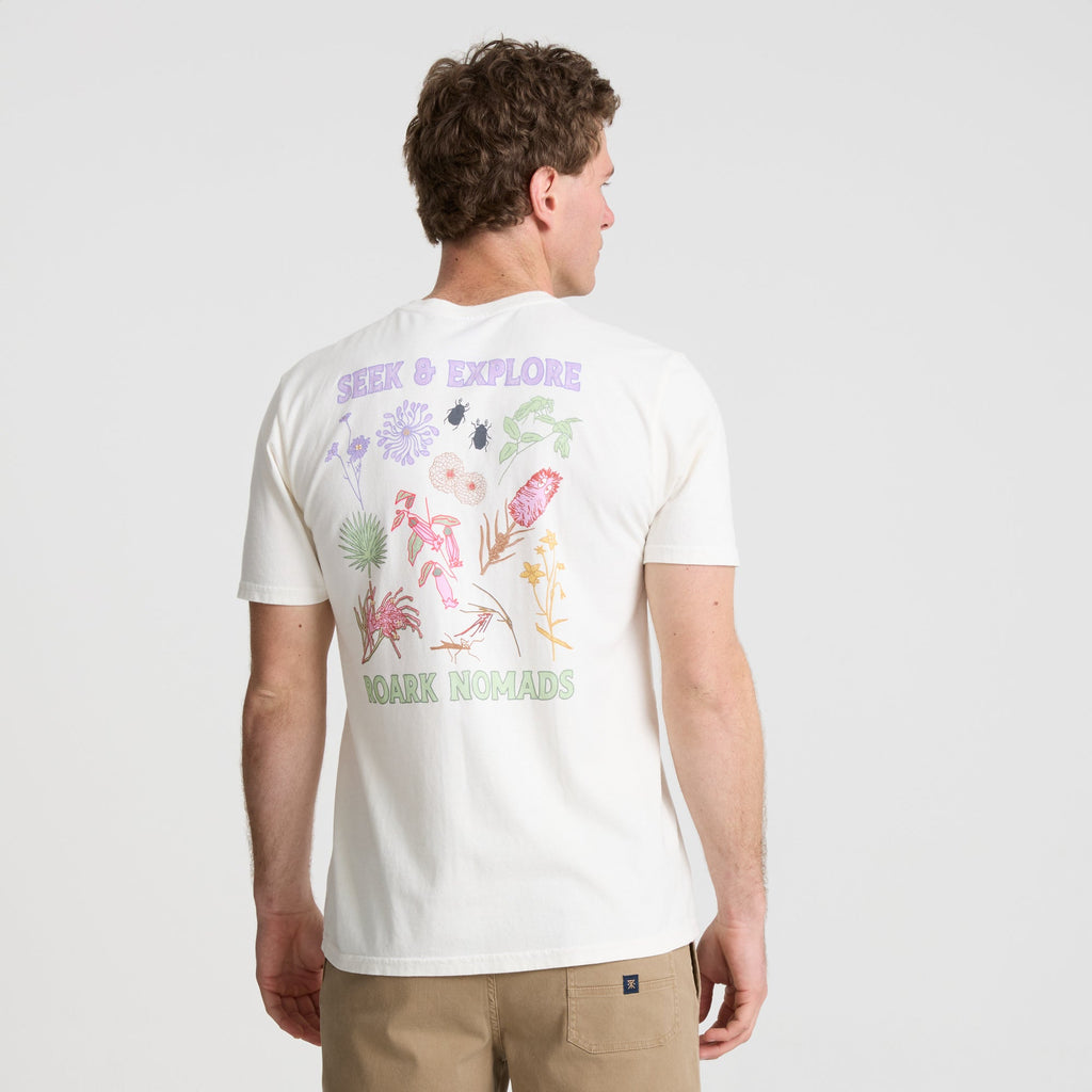 Seek & Explore Premium-T-Shirt - Cremeweiß
