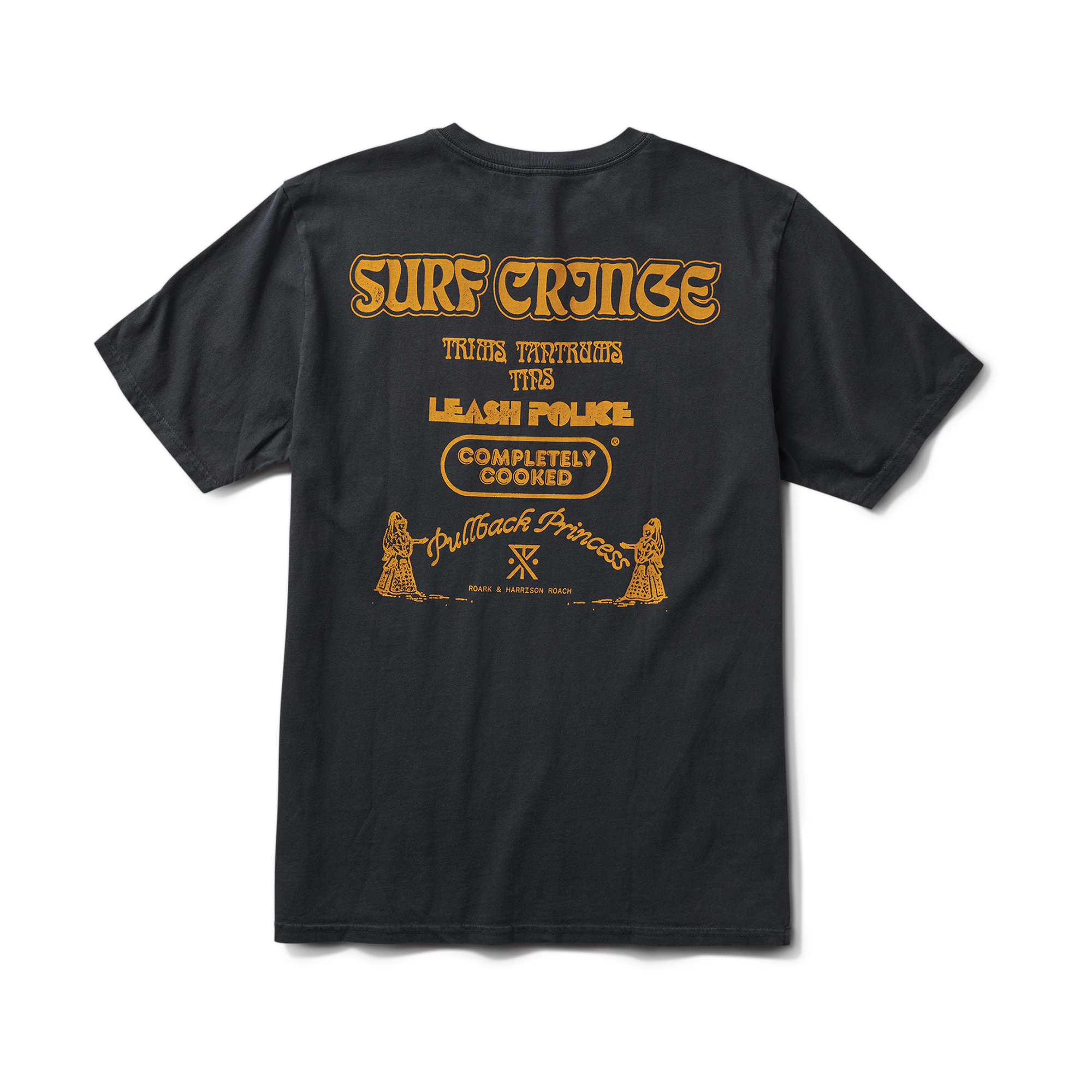 Burnt Premium-T-Shirt - Schwarz
