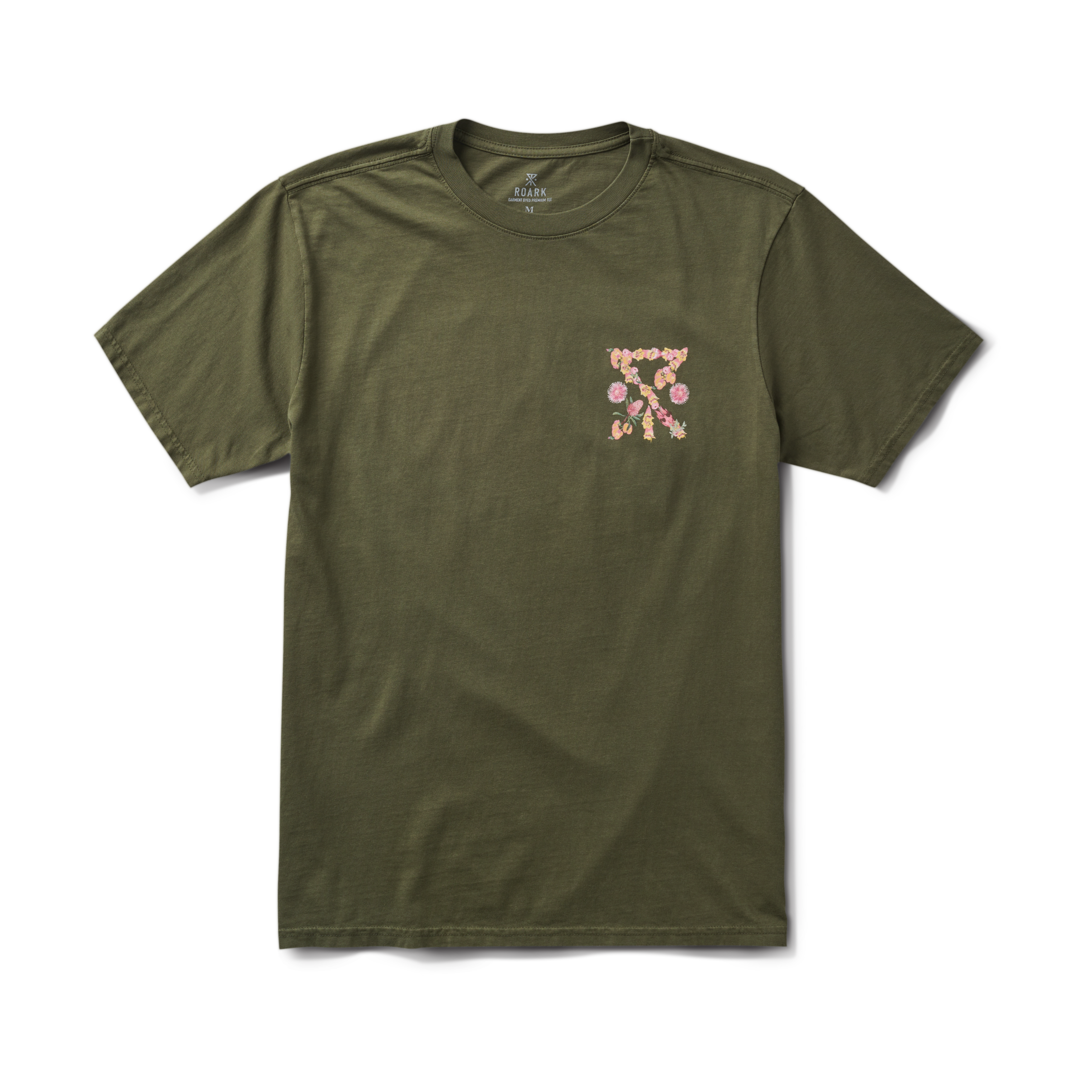 Bush Bloom Premium-T-Shirt - Militär