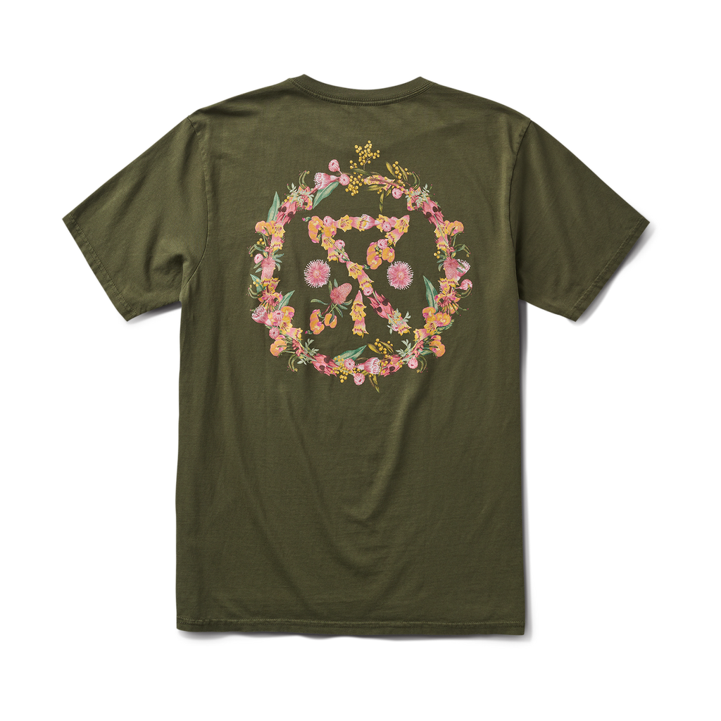 Bush Bloom Premium-T-Shirt - Militär