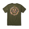 Bush Bloom Premium-T-Shirt - Militär
