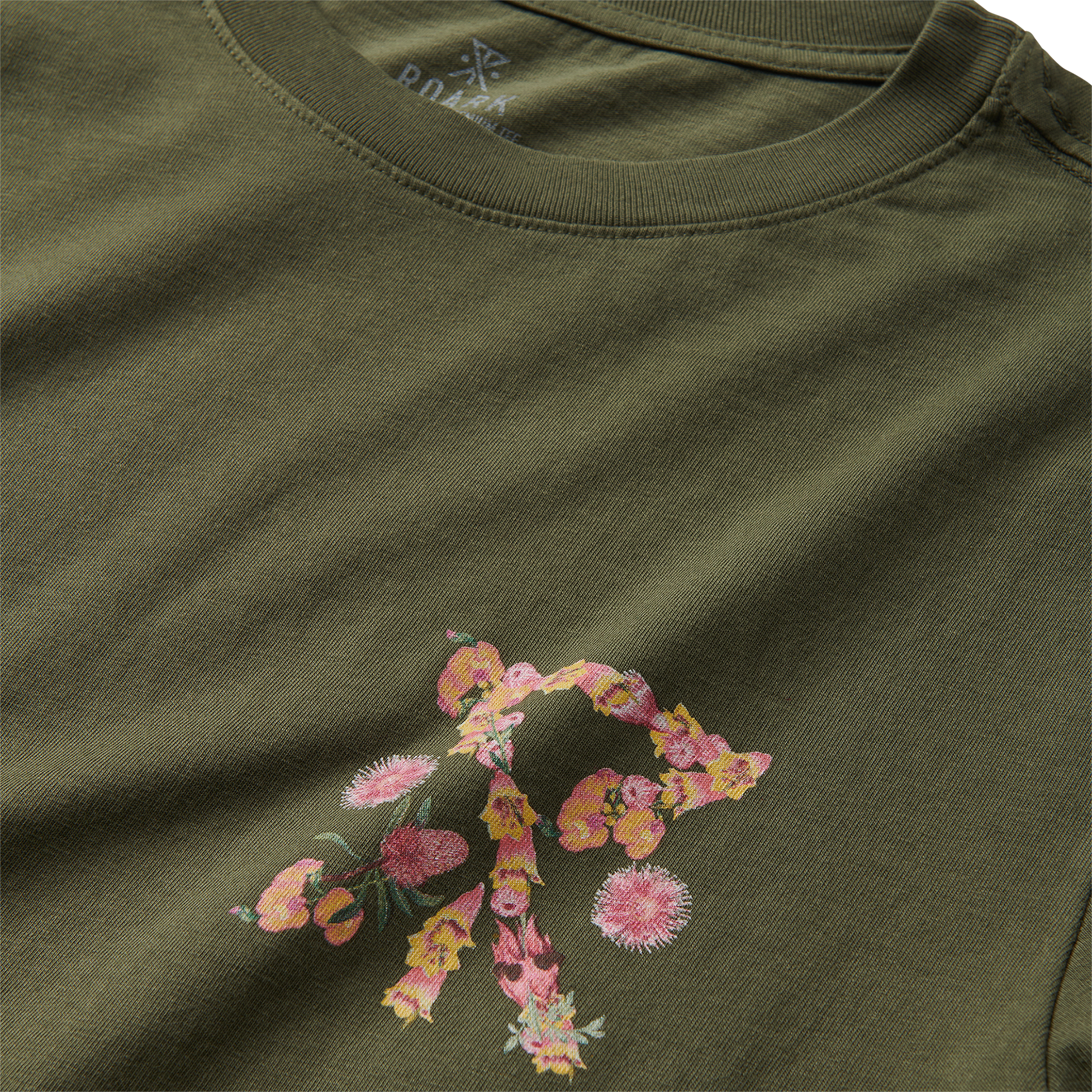 Bush Bloom Premium-T-Shirt - Militär