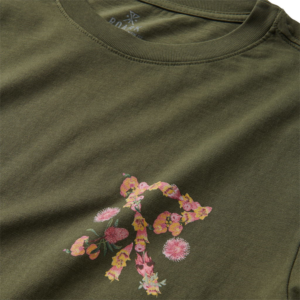 Bush Bloom Premium-T-Shirt - Militär