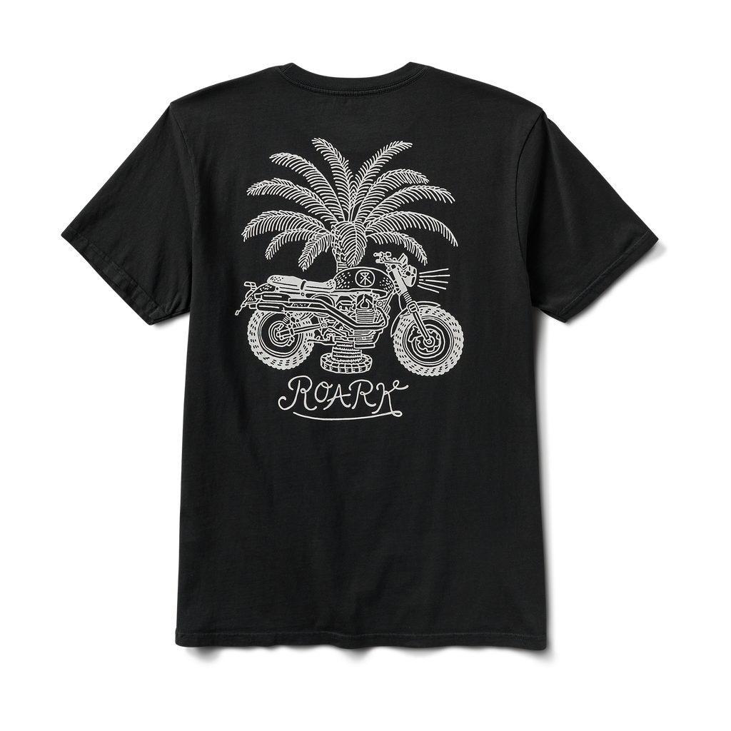 Moto Premium-T-Shirt - Schwarz