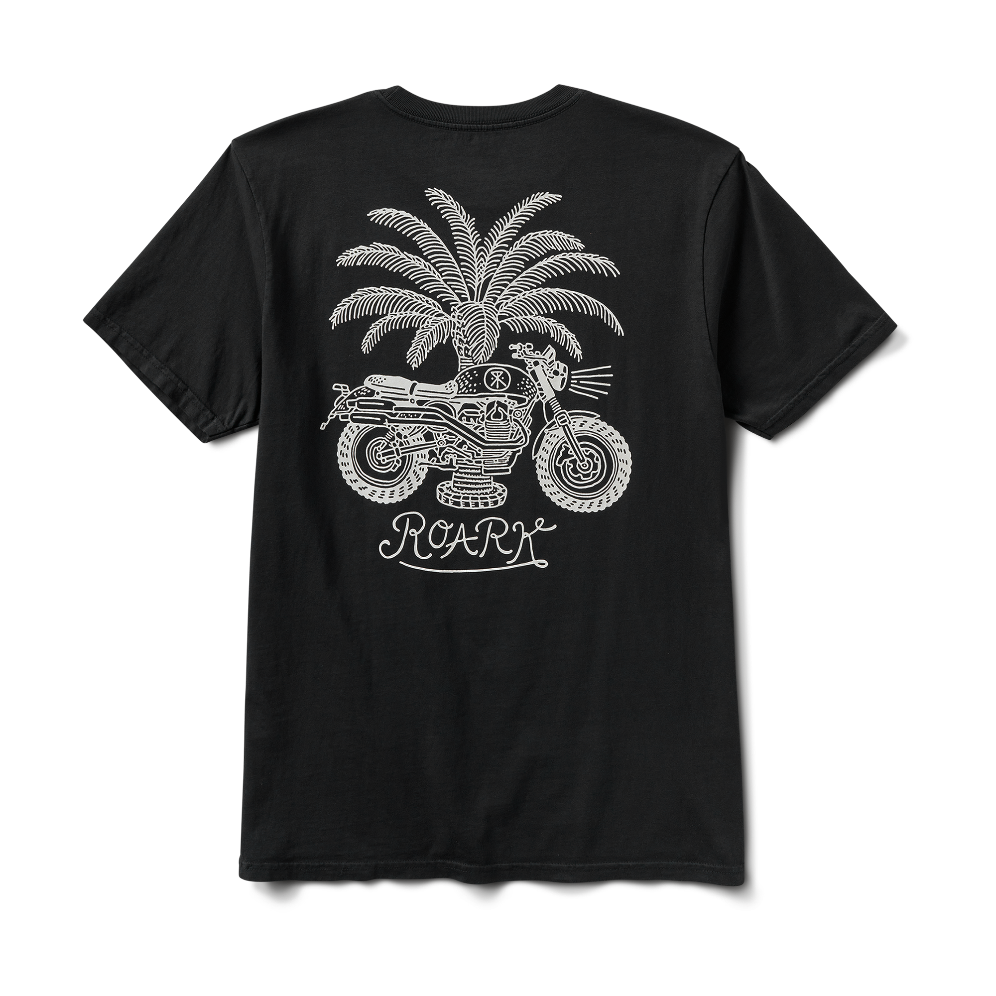 Moto Premium-T-Shirt - Schwarz