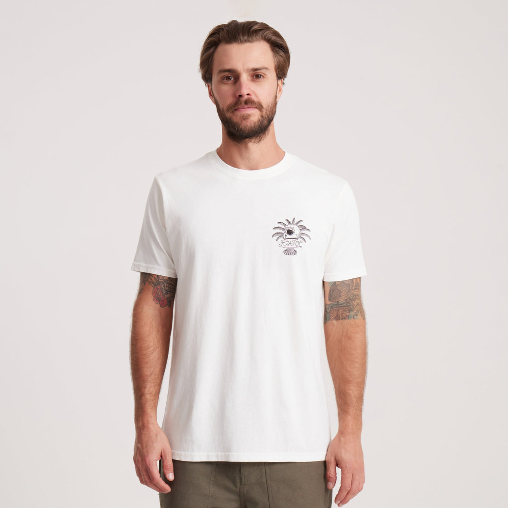 Moto Premium-T-Shirt - Cremeweiß