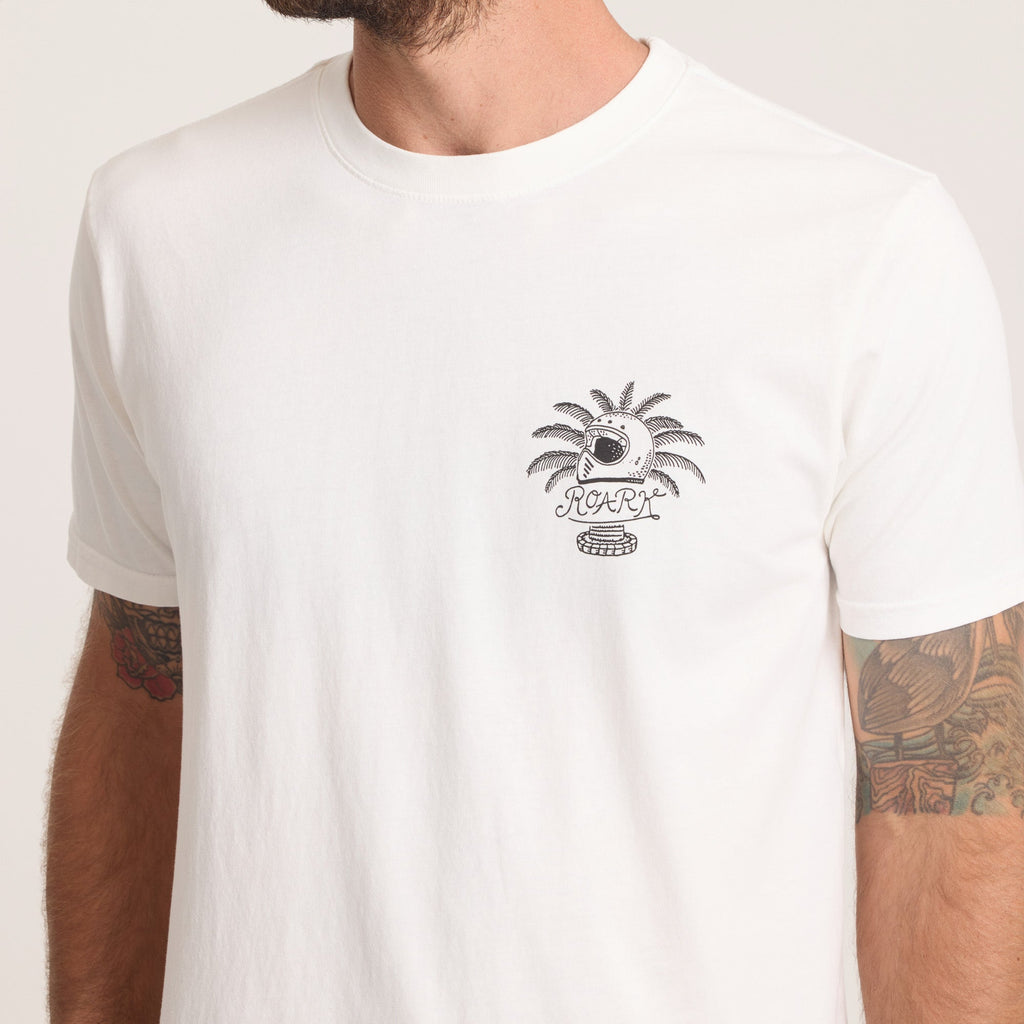 Moto Premium-T-Shirt - Cremeweiß